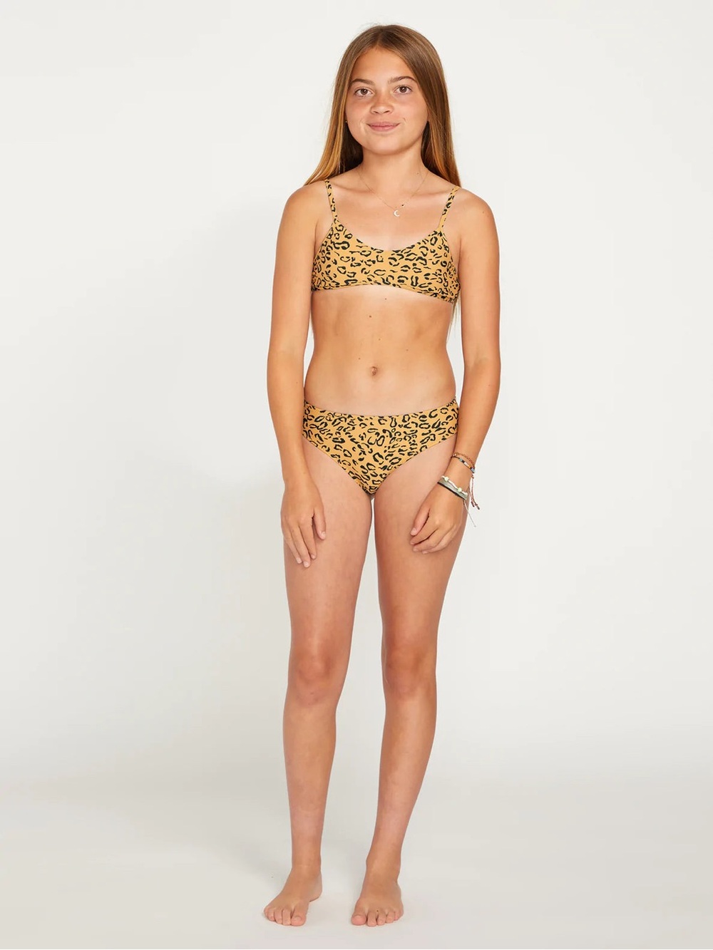 Volcom Girls "Yess Leopard" Bikini Set - Picture 2 of 9